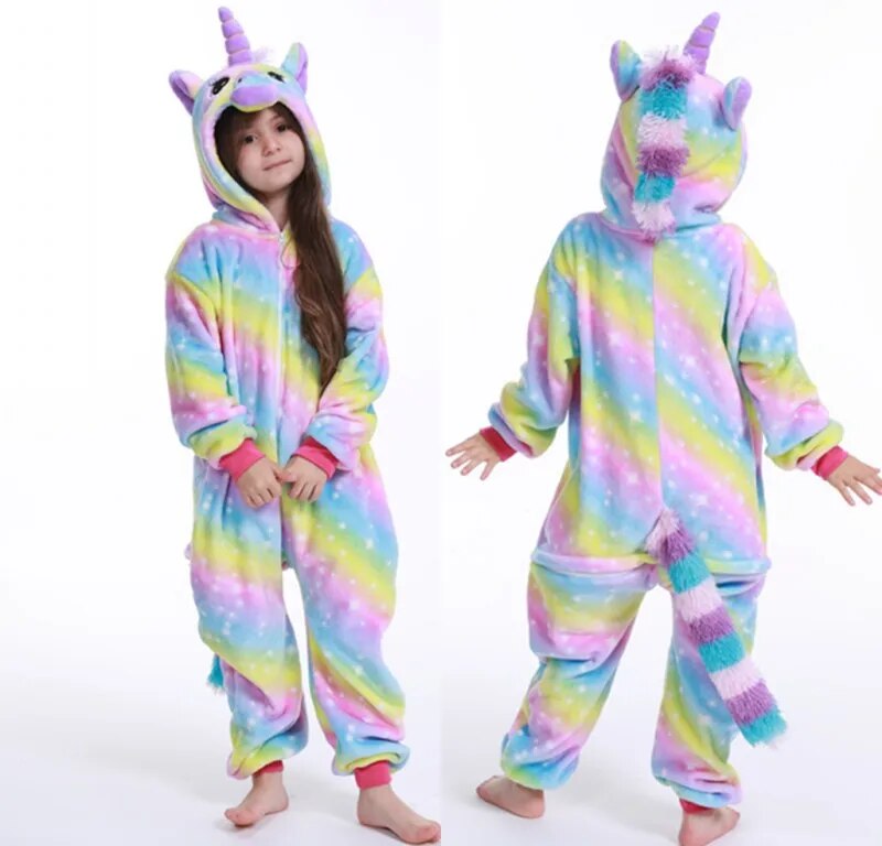 Unicorn Hooded Pajama