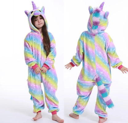 Unicorn Hooded Pajama