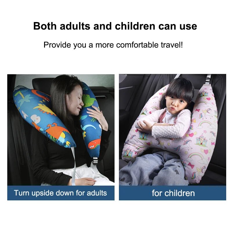 Huggable Neck and Head Support Pillow