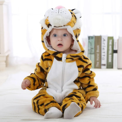 Cozy & Snuggly Animal Baby Romper