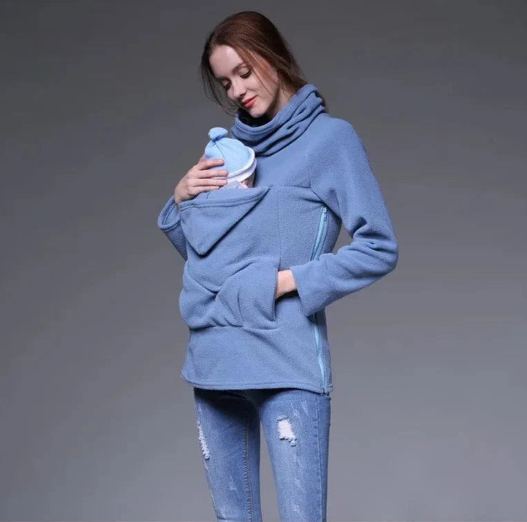 CocoonBond™ Mama Kangaroo Babywearing Hoodie