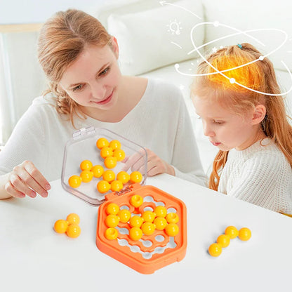 WEIQUEEN Mini Pocket Puzzle Color Beads Game Party Tabletop Game Children's Spatial Logical Thinking Training Kid Enlightenment Teaching