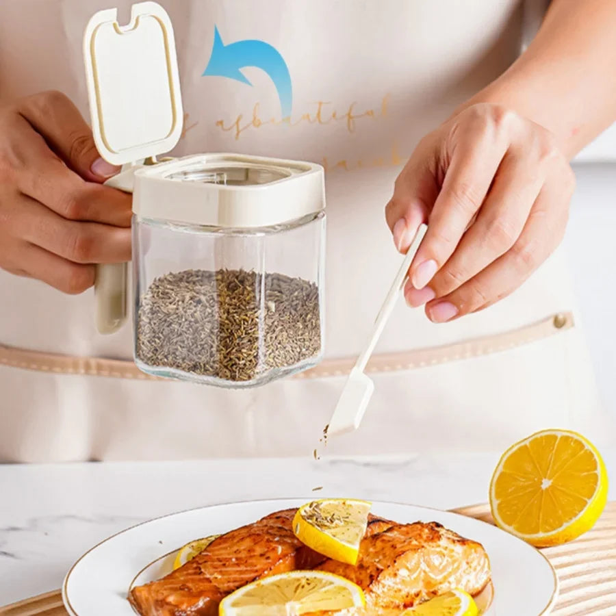Seasoning Jar Spoon Sugar Bowl Salt product detail