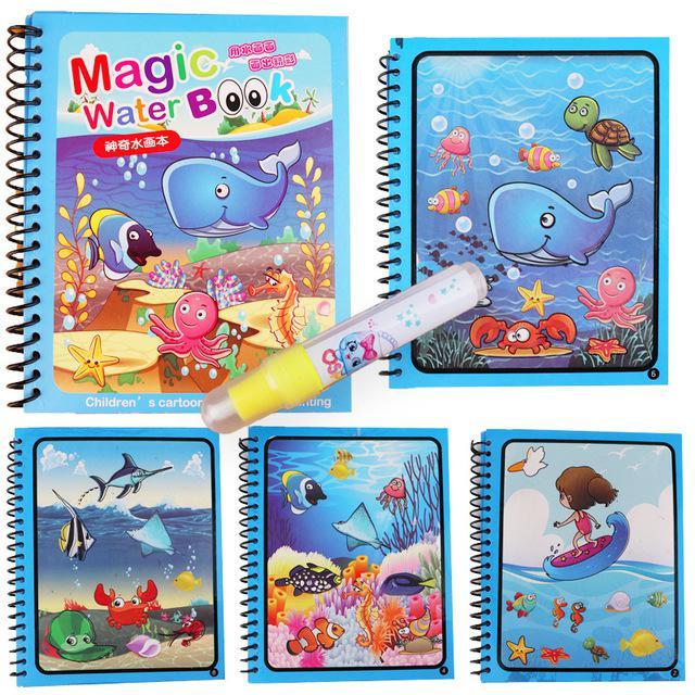 Aqua Doodle Water Coloring Book