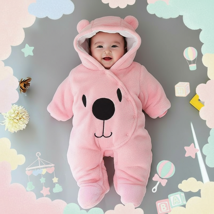 Disney Winnie-the-Pooh Cozy Winter Jumpsuit for Babies & Toddlers