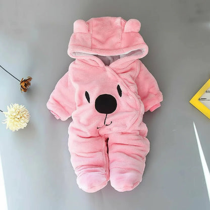 Disney Winnie-the-Pooh Cozy Winter Jumpsuit for Babies & Toddlers