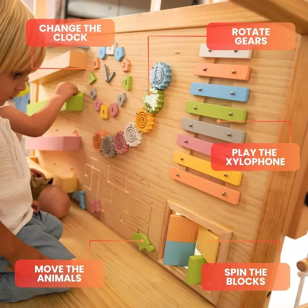 Alpine Wooden Jungle Gym Playpen product detail