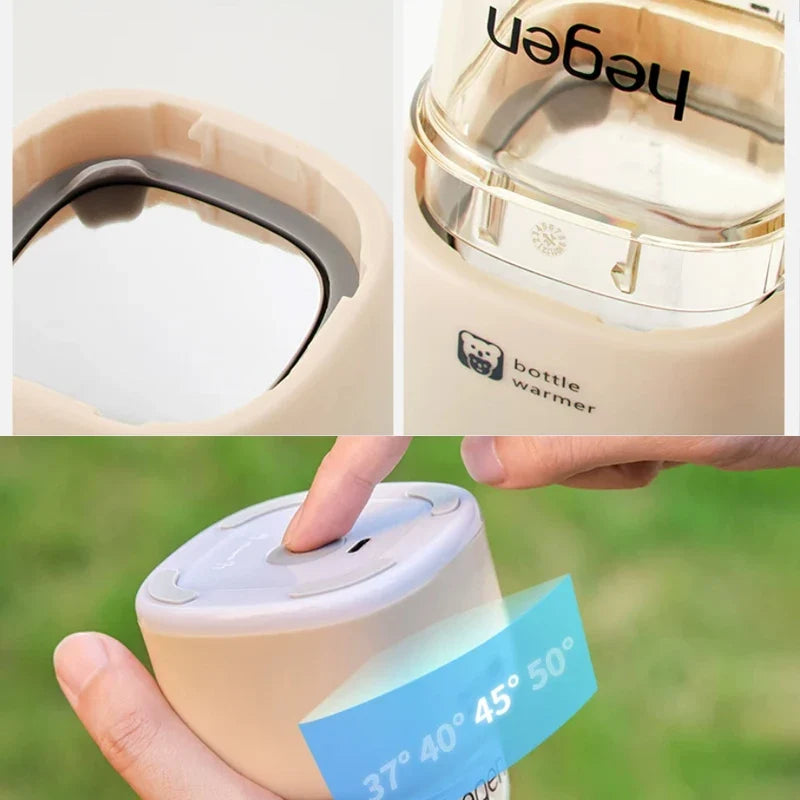For hegen/pigeon Bottle Portable breast warmer with wireless heating for infants to go out and heat breast milk