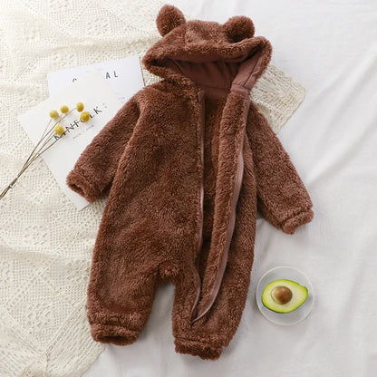Winter Baby Romper