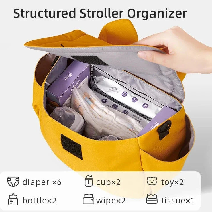 Large Capacity Cute Cat Diaper Bag