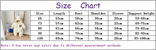 Winter Bear Baby Jumpsuit