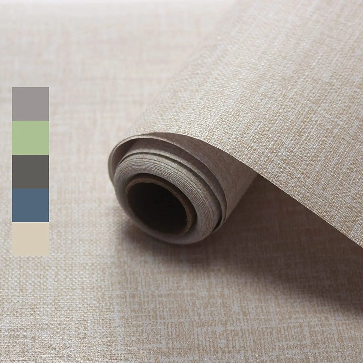 Peel Stick Wallpaper Linen Self Adhesive product detail