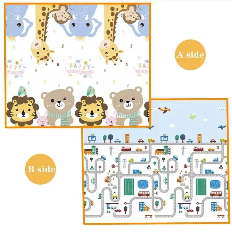 Baby Play Mat - Double sided pattern 1 200x180x0.5cm product view