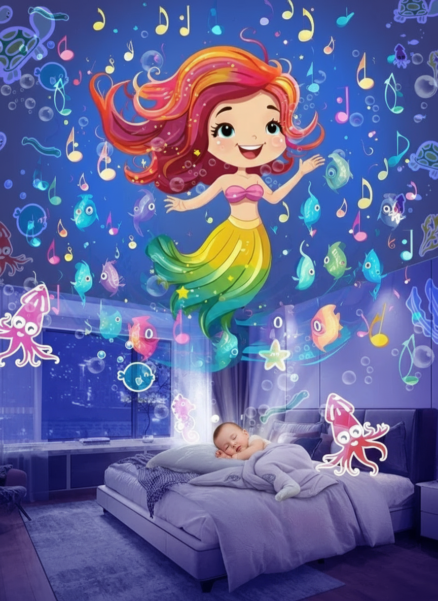 Sweet Dream Best Night Projector Light with Remote Control for Baby & Toddler