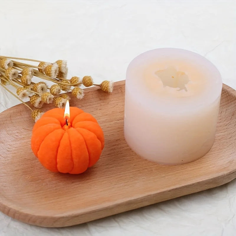 1 piece, Lemon Orange Silicone Mold, Fruit Creative Aromatherapy Candle Silicone Decorative Mold
