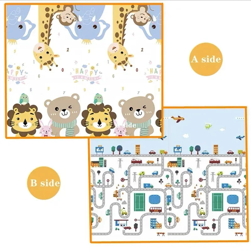 Baby Play Mat - SKY BLUE 180x120x1cm product view