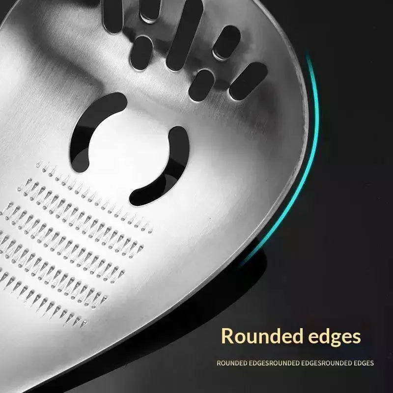 Multifunctional Stainless Steel Kitchen Utensil Cooking Garlic Ginger Vegetable Grater Grinder Spoon Kitchen Supplies