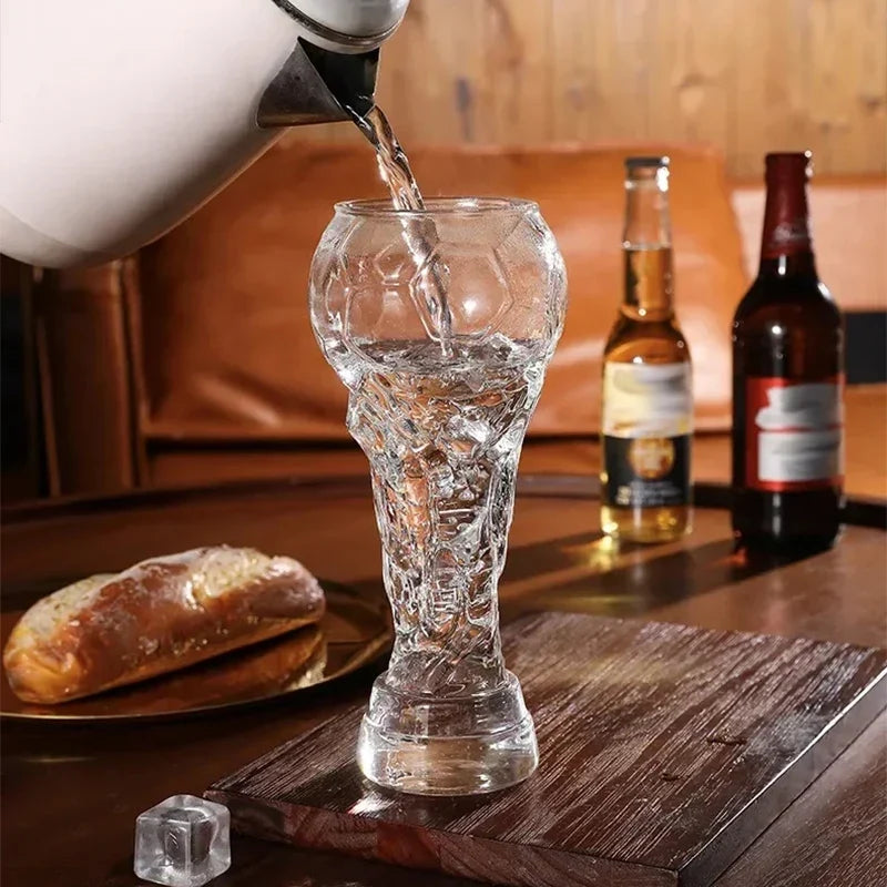 New Football Tournament Trophy Glass Beer Cup Suitable For Watching Celebrating Games Decorating Bars Restaurants Party Gifts