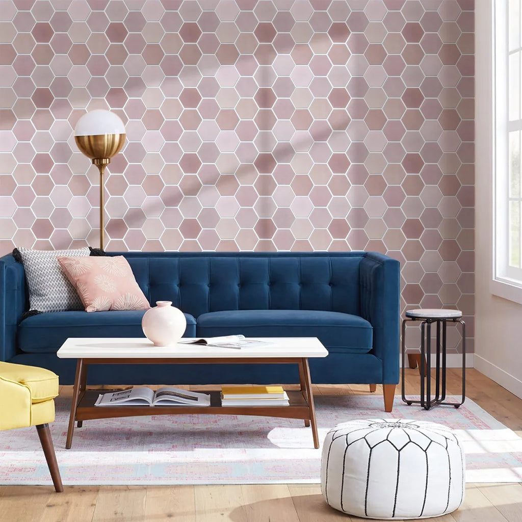 5/10 PCS PVC Peel and Stick 3D Wall Sticker, 11.8" x 11.8", Waterproof, Interior Decoration, Living Room Wall Decoration
