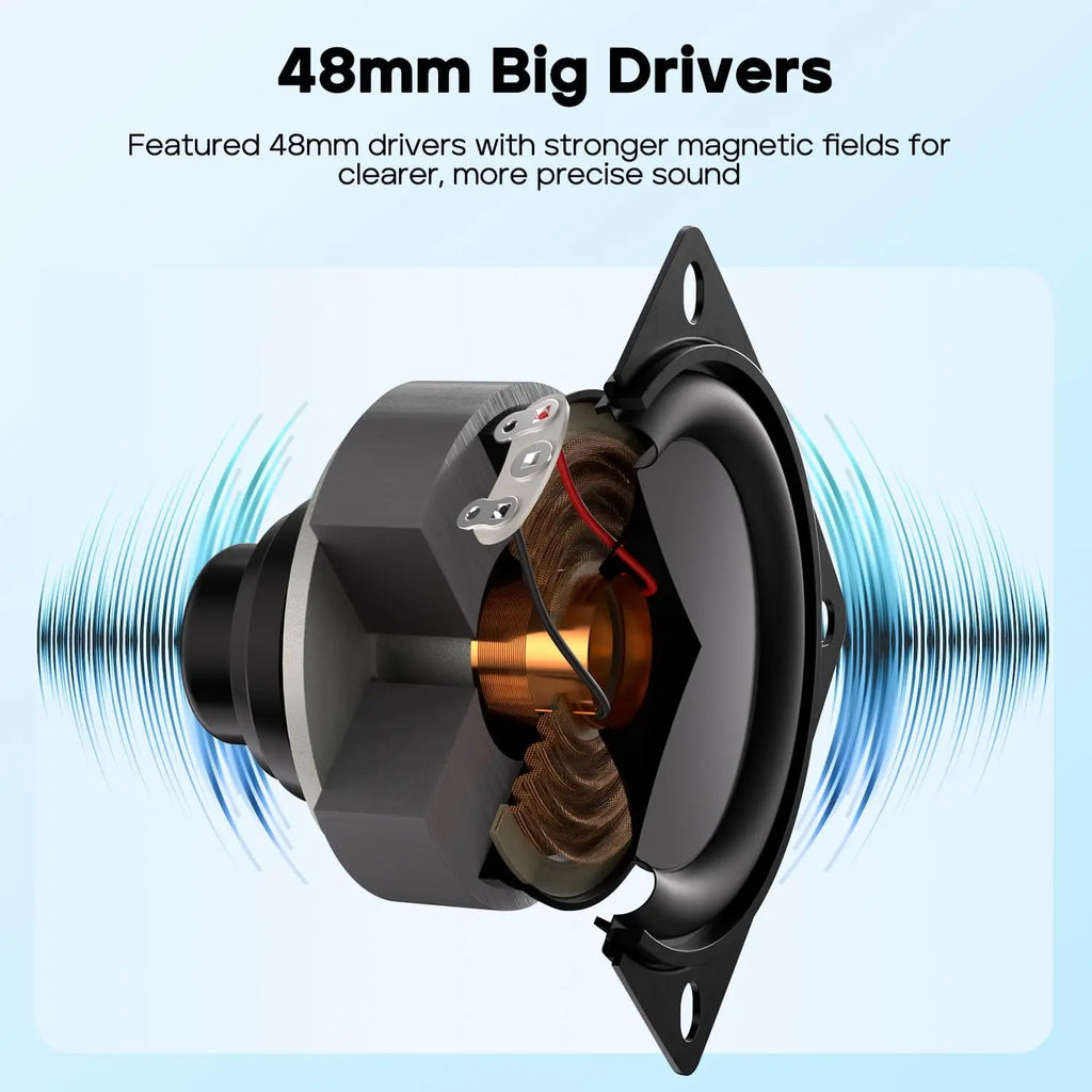 TRIBIT StormBox Mini+ Bluetooth Speaker, 12W 360° Sound With XBass, LEDs, 12 Hours playtimes, IPX7 Waterproof For Hiking Outdoor