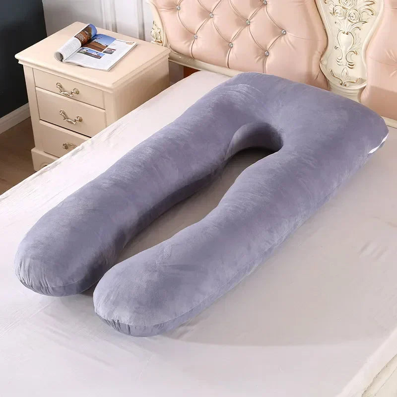 120x70cm Pregnant Pillow - pink-blue product view