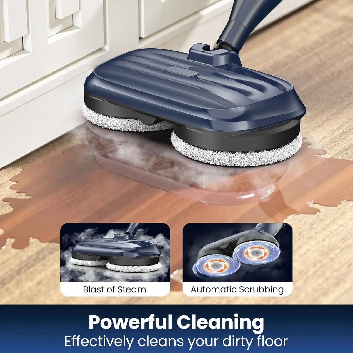 Steam Mop Cleaner Rotating Mop Pads product detail