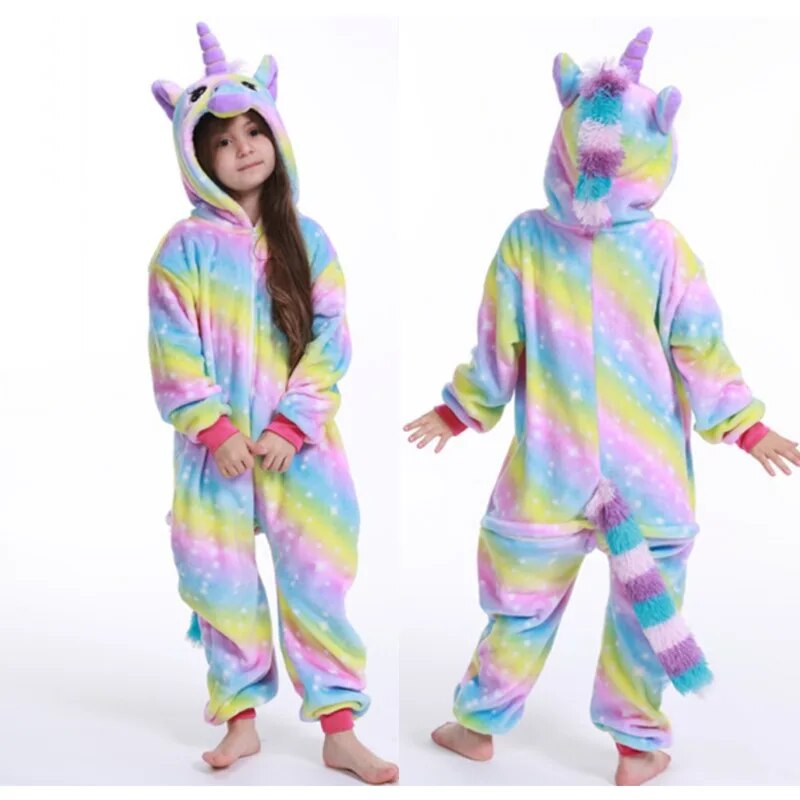 Unicorn Hooded Pajama