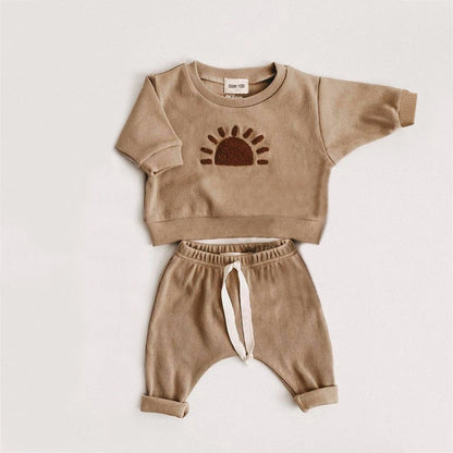 Sun and Rainbow Baby Lounge Set
