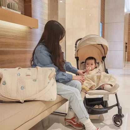 Travel Quilted Diaper Bag