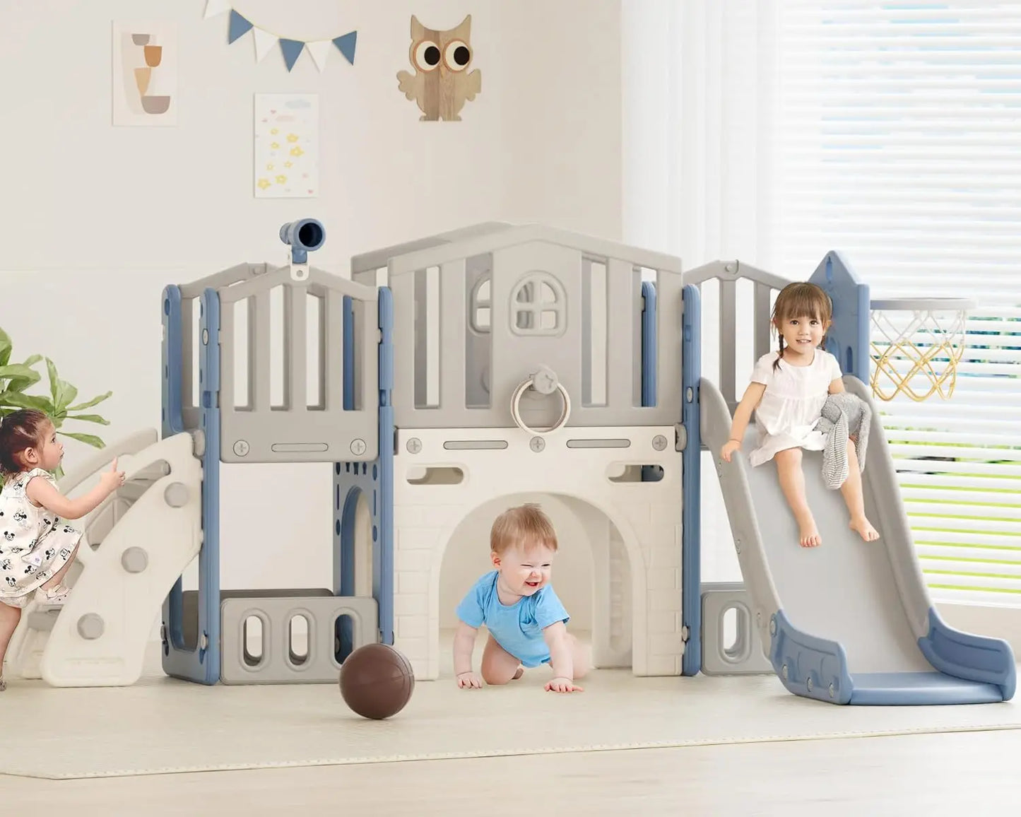 Toddler Slide Playpen