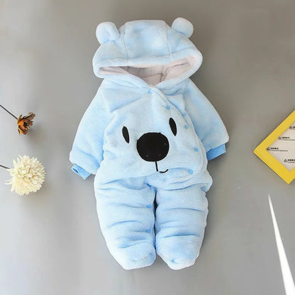 Disney Winnie-the-Pooh Cozy Winter Jumpsuit for Babies & Toddlers