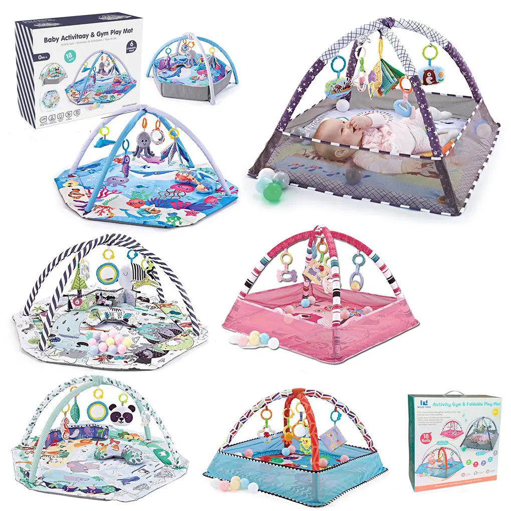 Baby Play Mat - blue product view