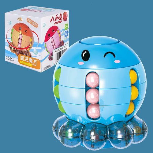 WEIQUEEN New Six-sided Rotation Finger Bean Intelligence Gyro Antistress