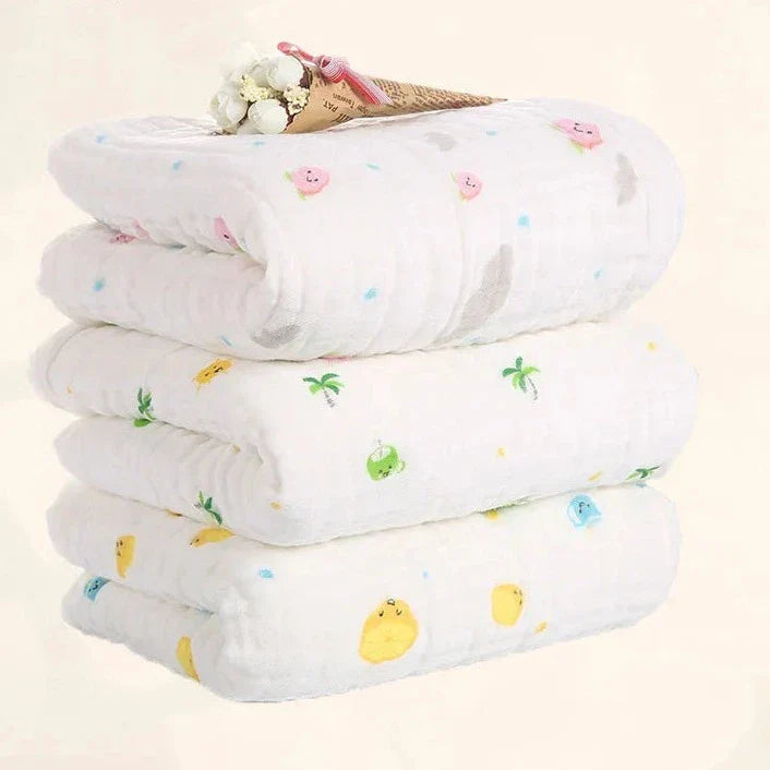 Soft Organic Cotton Kids Bath Towel