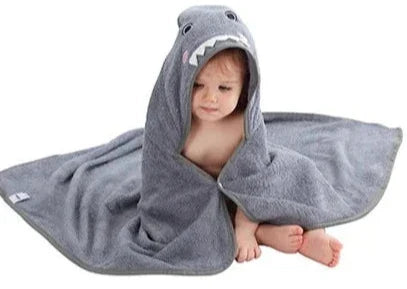 CuddleWrap™ Hooded Baby Towel – Ultra-Soft Bamboo