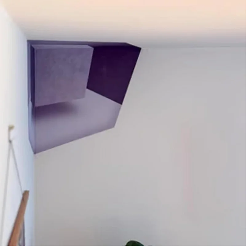 Impossible Corners Wall Art Corner Sticker 3D Mural Reality Creative Wall Art Stickers Modern Home Office Dormitory Decoration