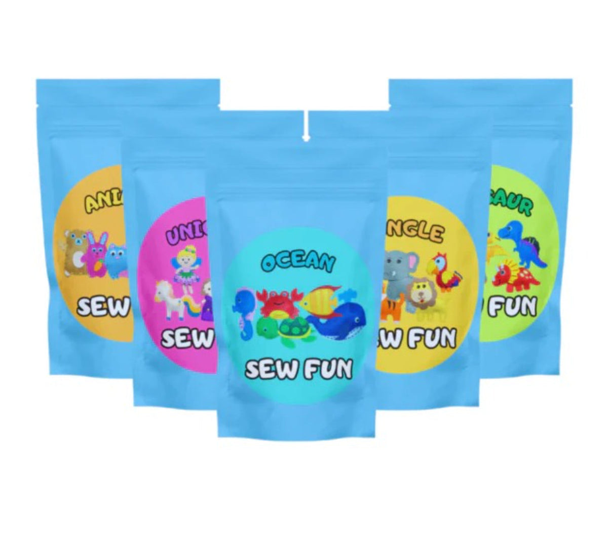 Beginner's DIY Felt Animal Sewing Kit