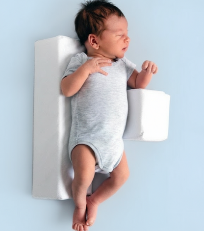 Newborn Baby Side Support Pillow Wedge with Removable Cover