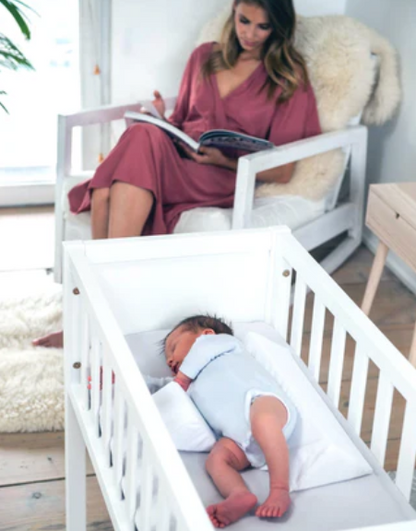 Newborn Baby Side Support Pillow Wedge with Removable Cover