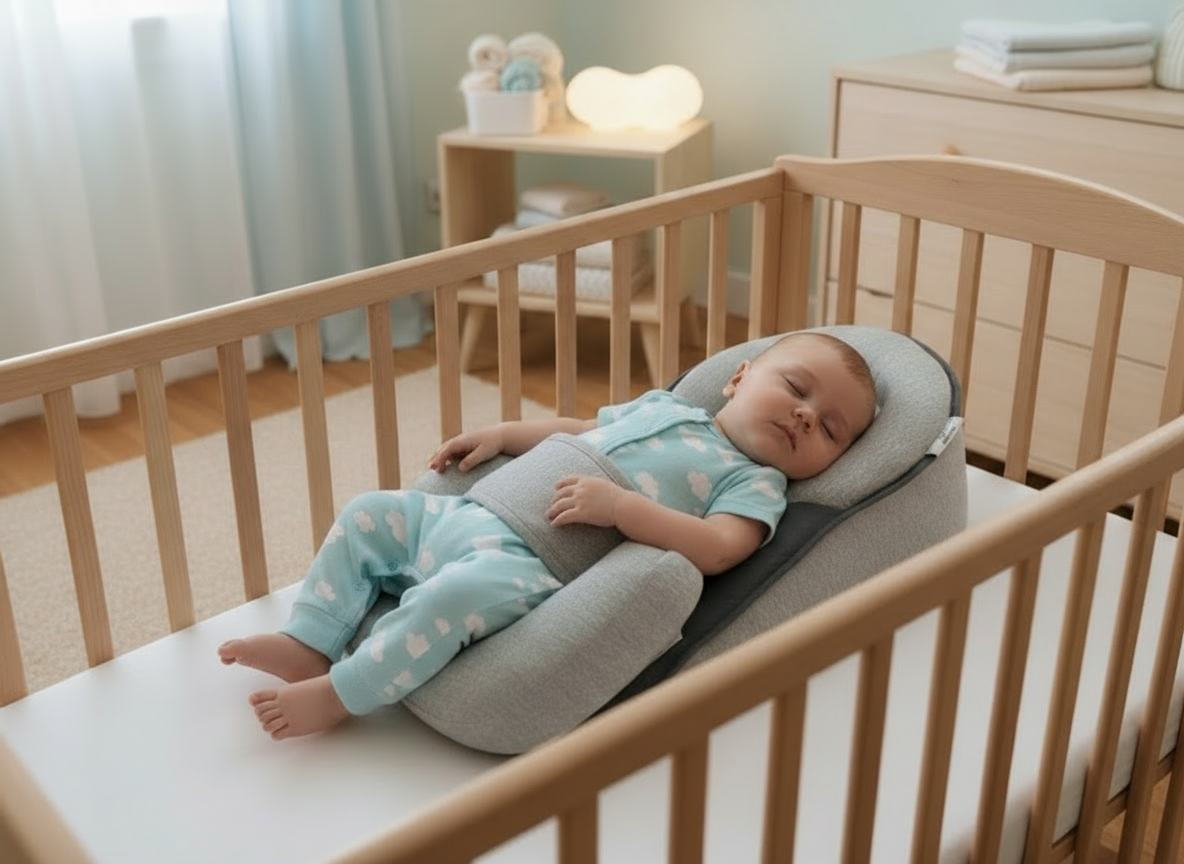 ElevateNest™ Gentle Comfort Baby Support Pillow