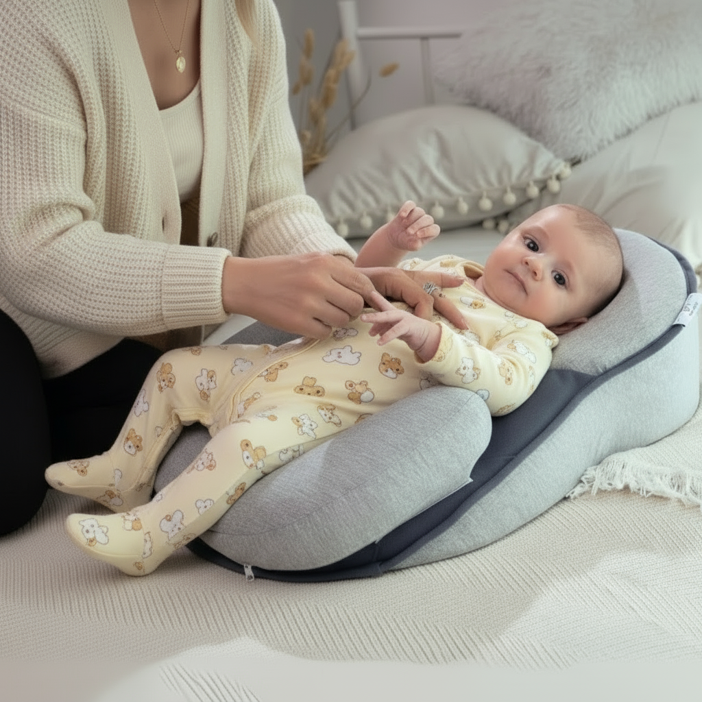 ElevateNest™ Gentle Comfort Baby Support Pillow
