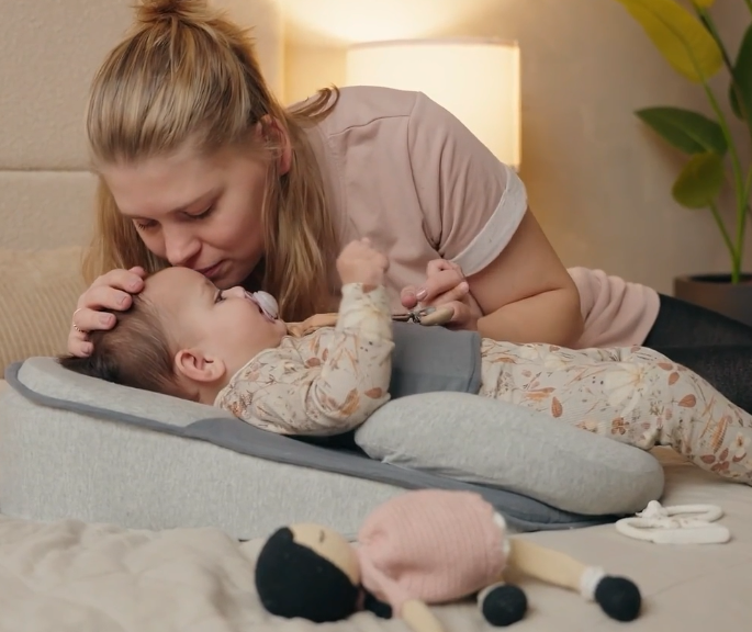 ElevateNest™ Gentle Comfort Baby Support Pillow