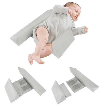 Newborn Baby Side Support Pillow Wedge with Removable Cover