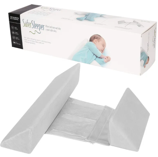 Newborn Baby Side Support Pillow Wedge with Removable Cover