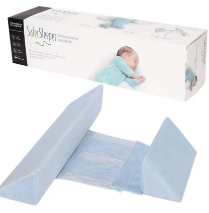 Newborn Baby Side Support Pillow Wedge with Removable Cover