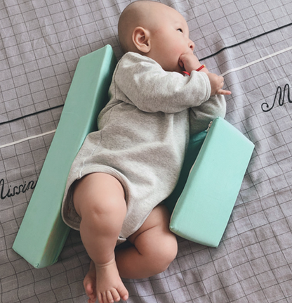 Newborn Baby Side Support Pillow Wedge with Removable Cover