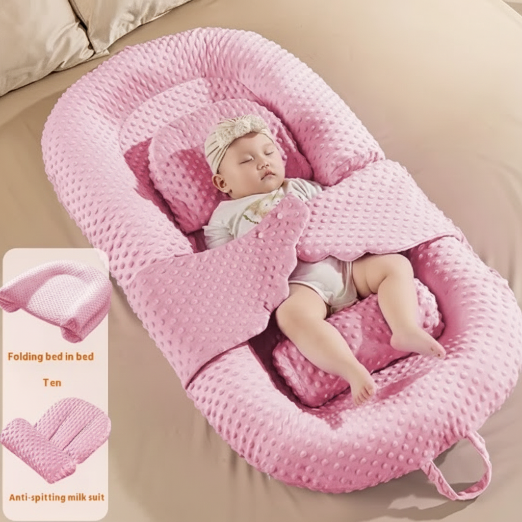 SoothEase™ Anti-Reflux & Anti-Colic Inclined Infant Support Bed