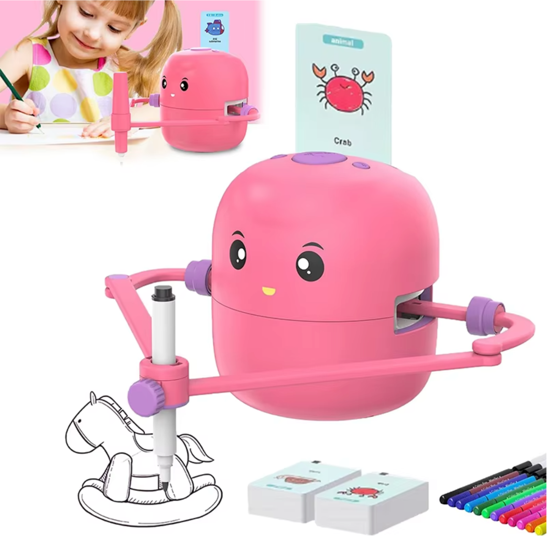 Drawing Robot for Kids – Interactive Educational Art Companion
