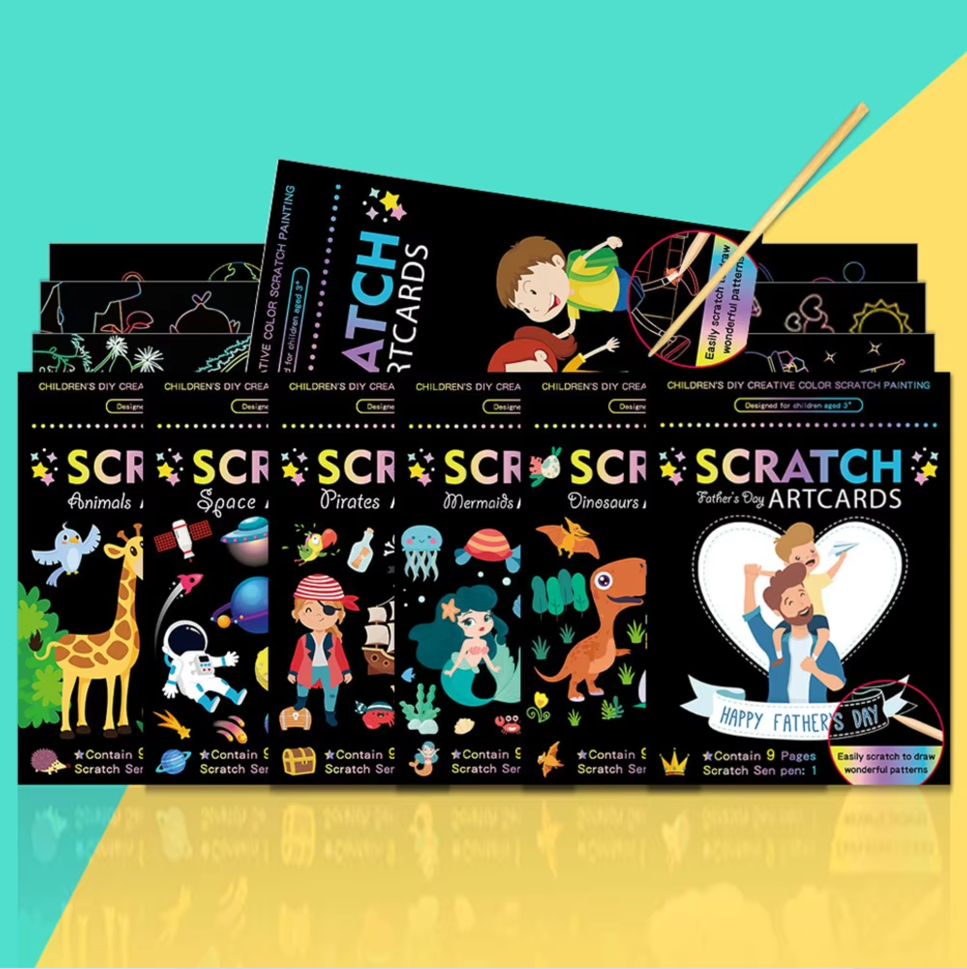 Scratch Art Cards