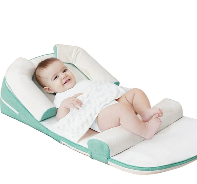 SleepWell™ Ultimate Comfort Anti-Reflux & Anti-Roll Baby Support Bed
